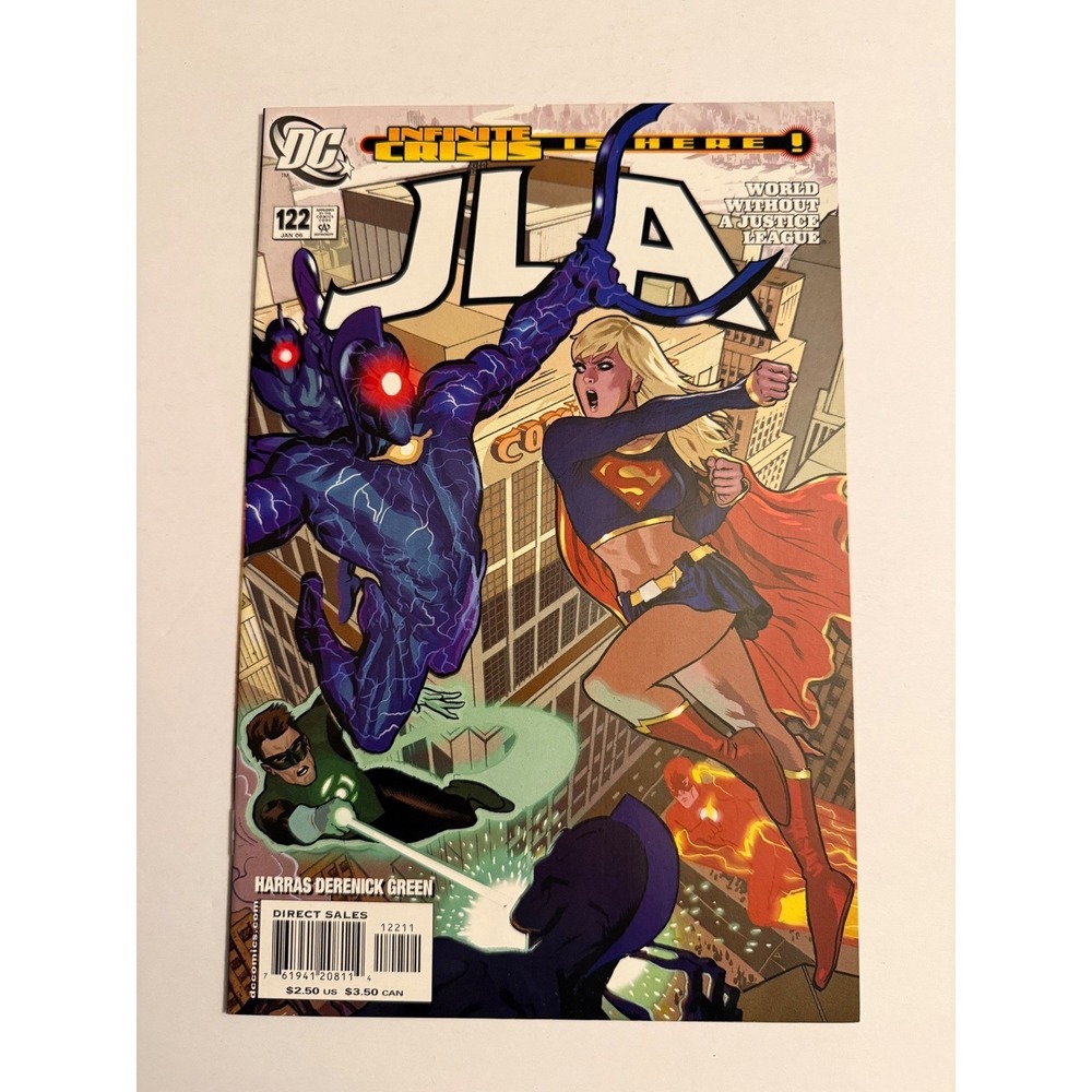 JLA Infinite Crisis Comic Book‎ 122 DC Comics Green Lantern Supergirl